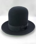 Personalize Your Tall Bowler Hat very tall hat, Initials, Branding Iron 20cm Tall Bowler hat100% Luxurious Wool hat Urban hat Grosgrain Band