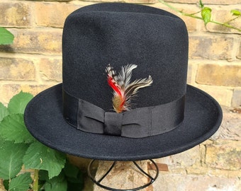 Beaver Bowler Hat - Etsy