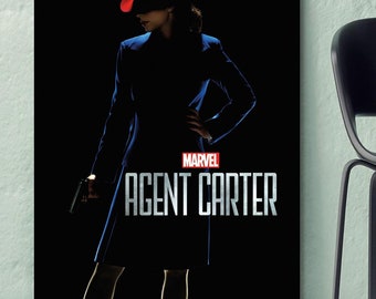 Agent Carter Poster Etsy Agent Carter Poster Etsy