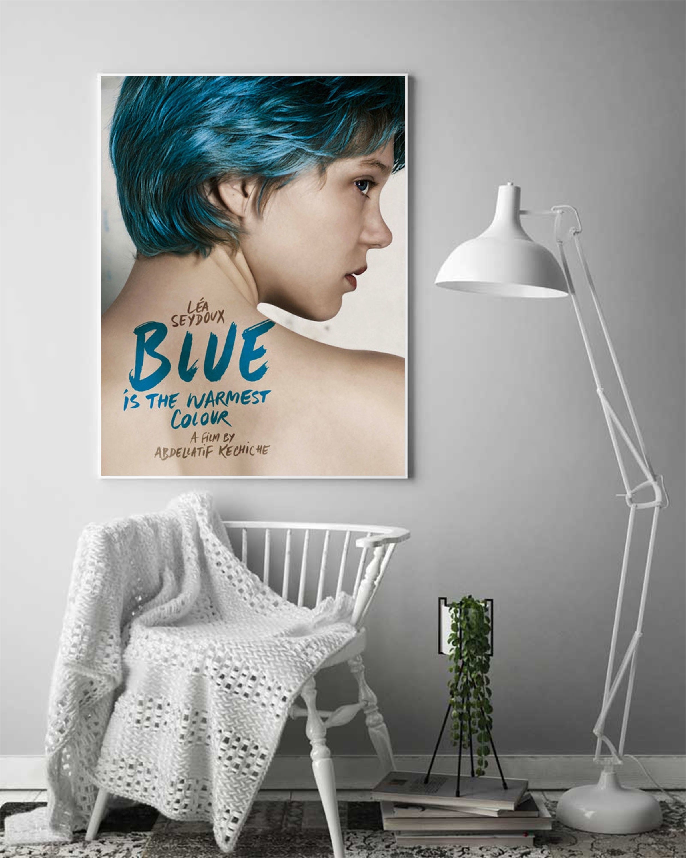 Blueisthewarmestcolor201303 wall decorate art unique Etsy