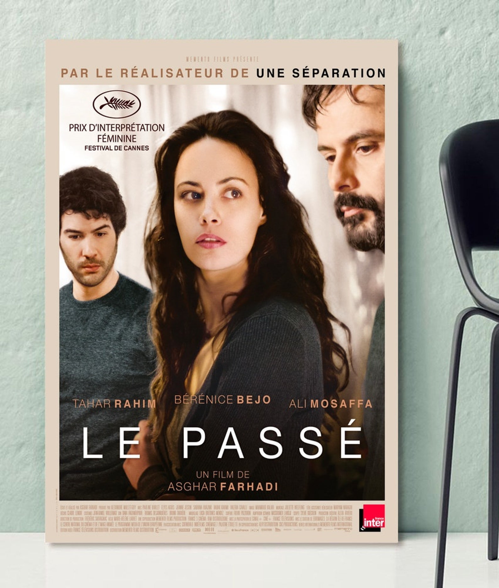 Film Le Passé Movie Art Wall Decorate Art Unique Canvas No Etsy