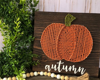 String Art Pumpkin Pattern/Template