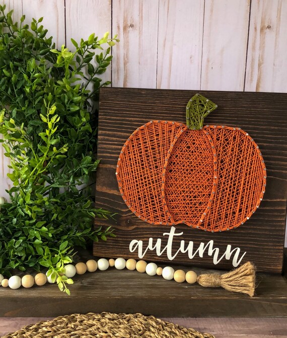 String Art Pumpkin Pattern/template | Etsy