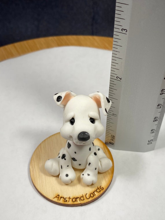 Clay Dalmatian Dog