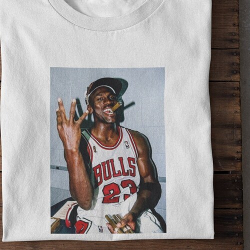 Michael Jordan Vintage Tshirt NBA Basketball T-shirt - Etsy