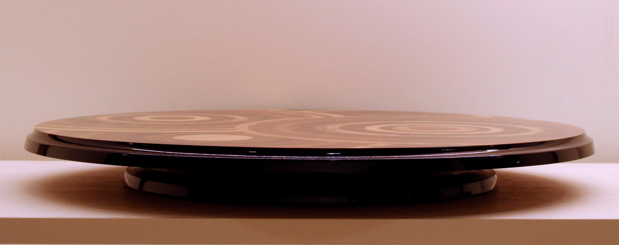 Eingelegtes Holz Lazy Susan Durchmesser 45 cm Natural | Etsy