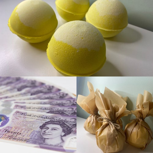 Money Bomb bath Bomb Etsy