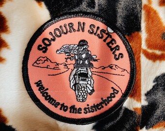 Sojourn Sisters Patch - Vintage-Inspired Sew On Patch