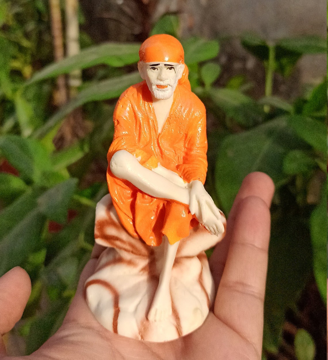 Sai Baba Statue Statue of Sai Baba Shirdi Handcrafted Replica Etsy