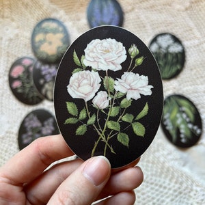 Birth Month Flower Vinyl Stickers