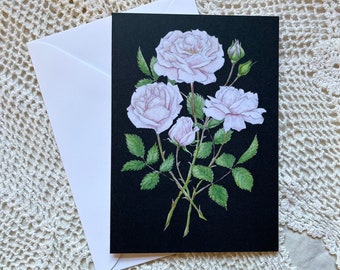 Birth Month Flower Greeting Cards: June Roses