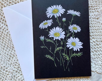 Birth Month Flower Greeting Cards: April Daisies