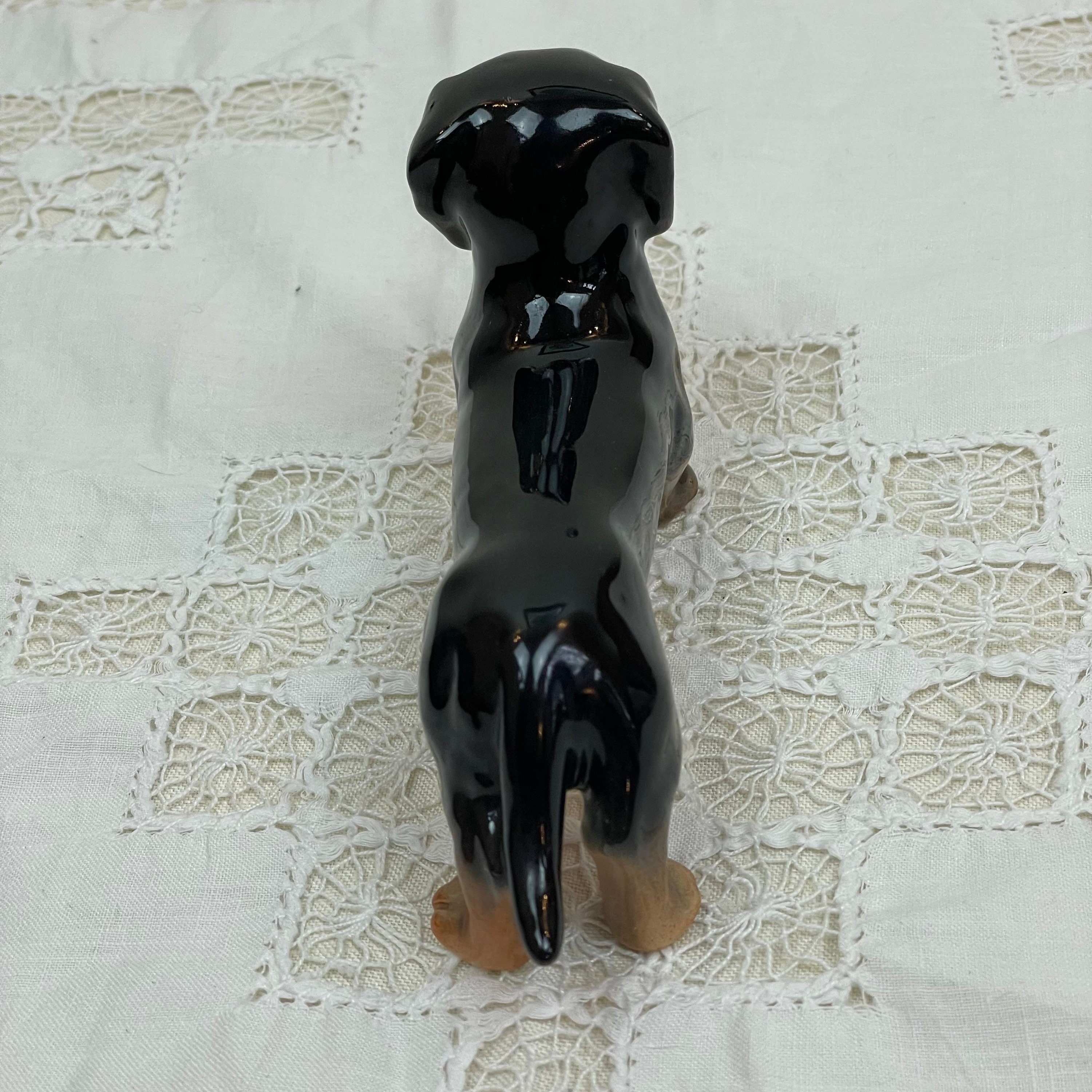 Midcentury Sylvac Dachshund Sausage Dog Figurine. Cheery Etsy UK