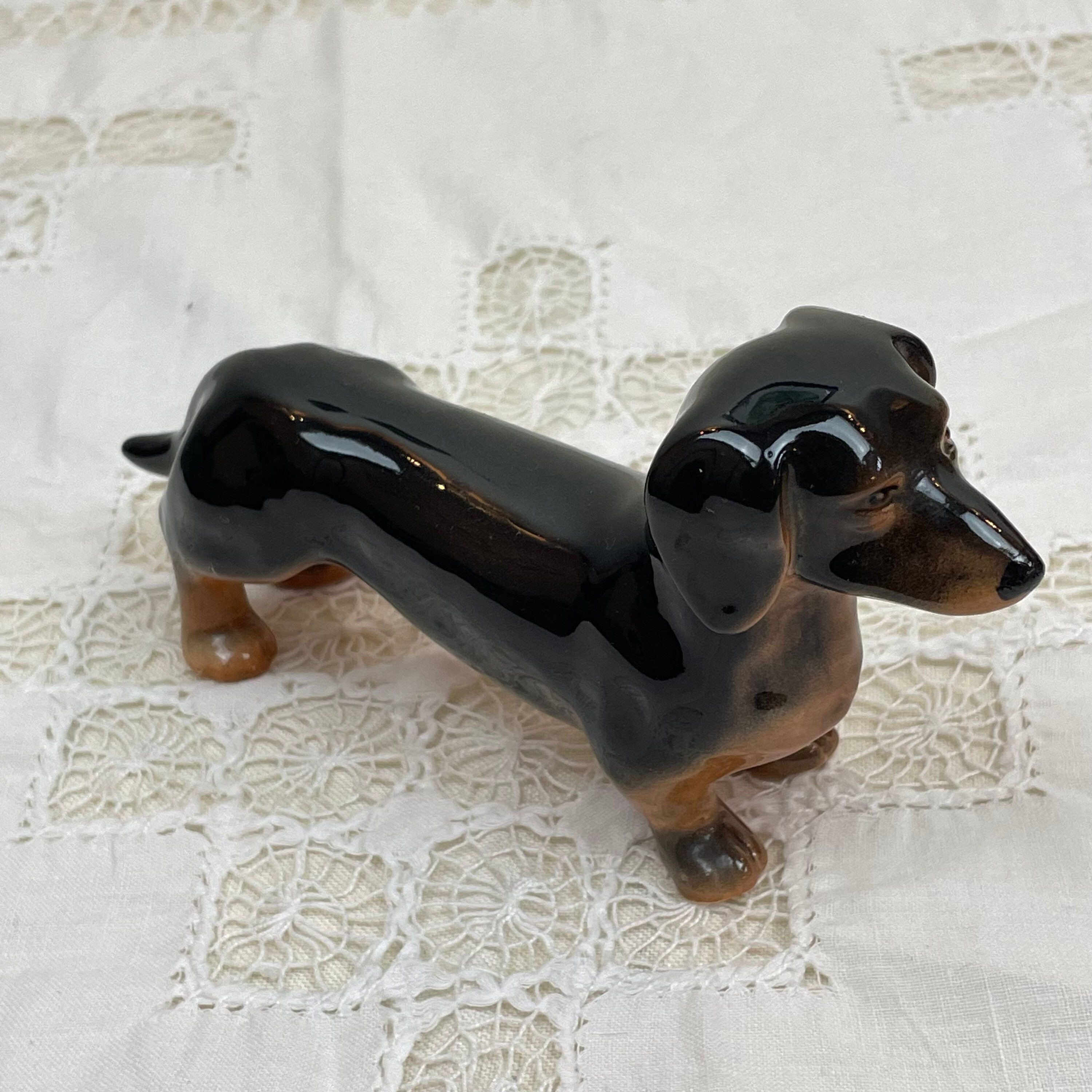 Midcentury Sylvac Dachshund Sausage Dog Figurine. Cheery Etsy UK