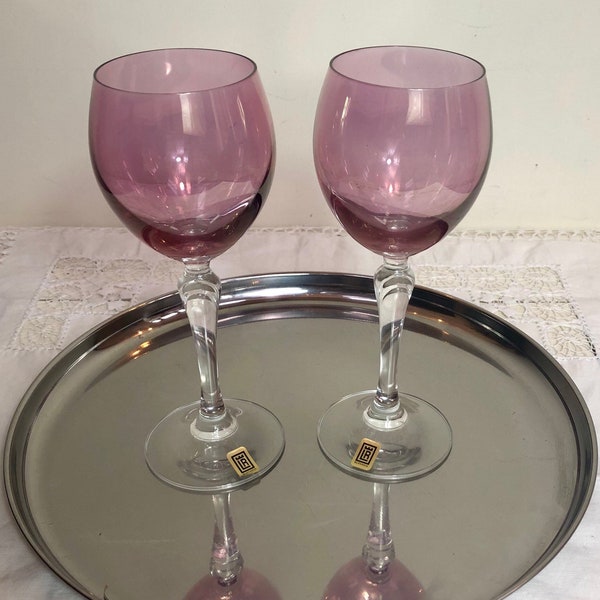 Anniversary Red Wine Glasses Etsy UK