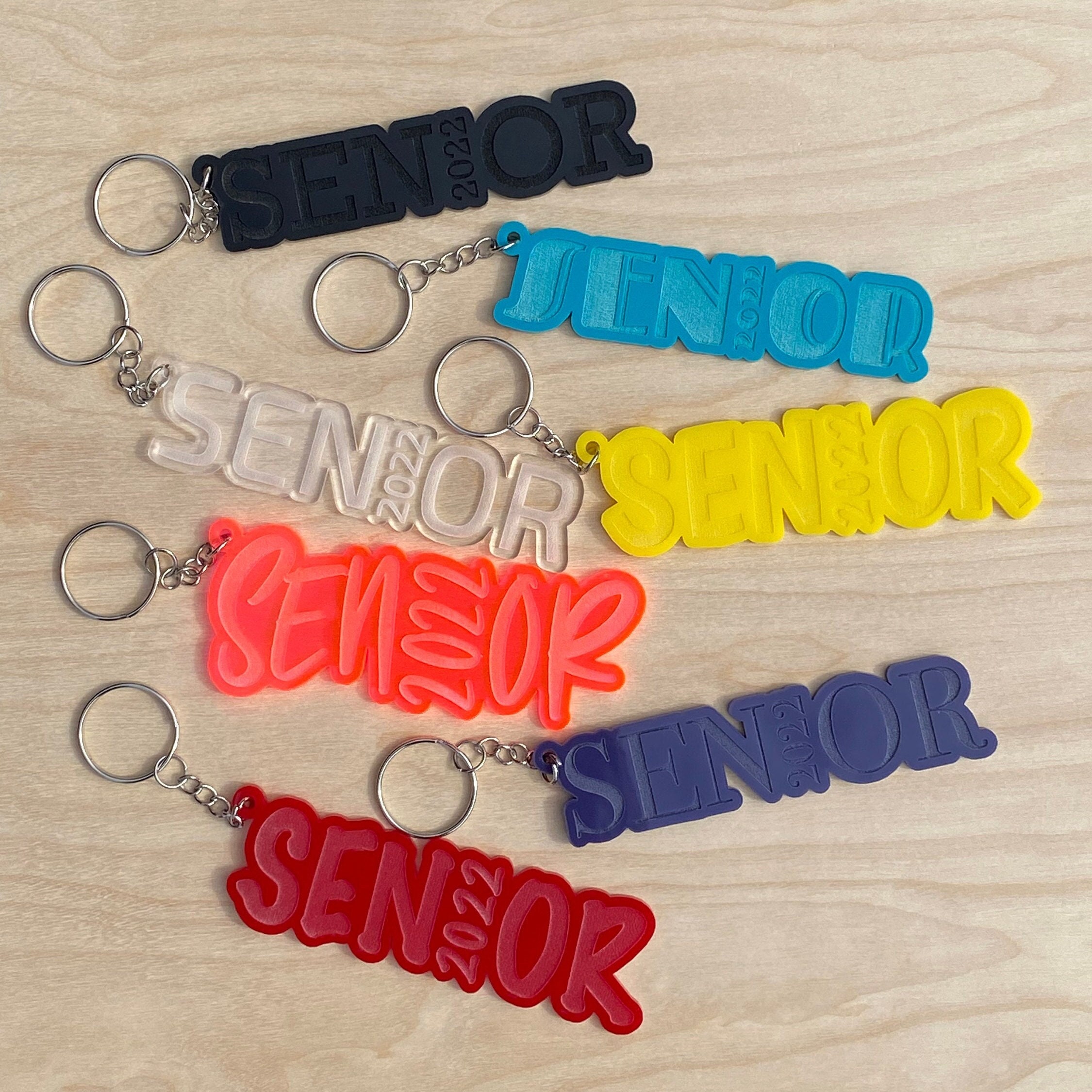 Senior picture keychain discount