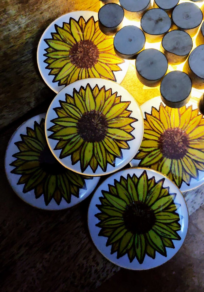 Sunflower fridge Etsy
