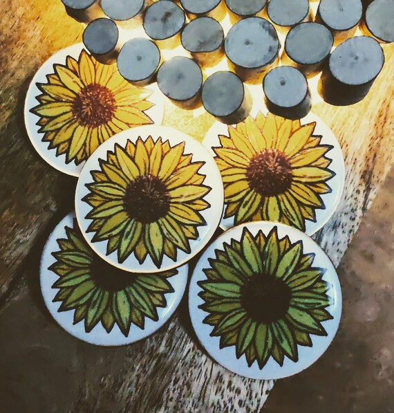 Sunflower fridge Etsy