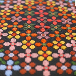 Geometric Cross Stitch Pop Art Flower Tile Rainbow Groovy Kaleidoscope Daisy Garden Modern Pdf Instant Download Pattern