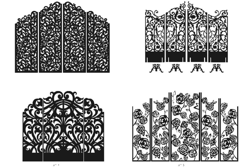 900x Panel Wall Vector Dxf Designs Digital Project Laser - Etsy