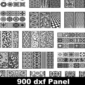 900x panel wall vector dxf, designs Digital Project Laser Cutting cnc mill plasma, Geometric Patterns Panel Templates vector, wall art decor