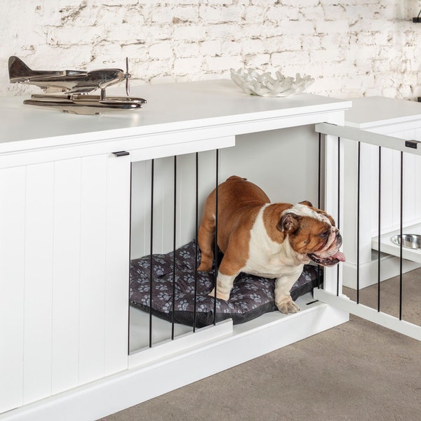 Furniture With Dog Kennel • Indoor Dog Kennels