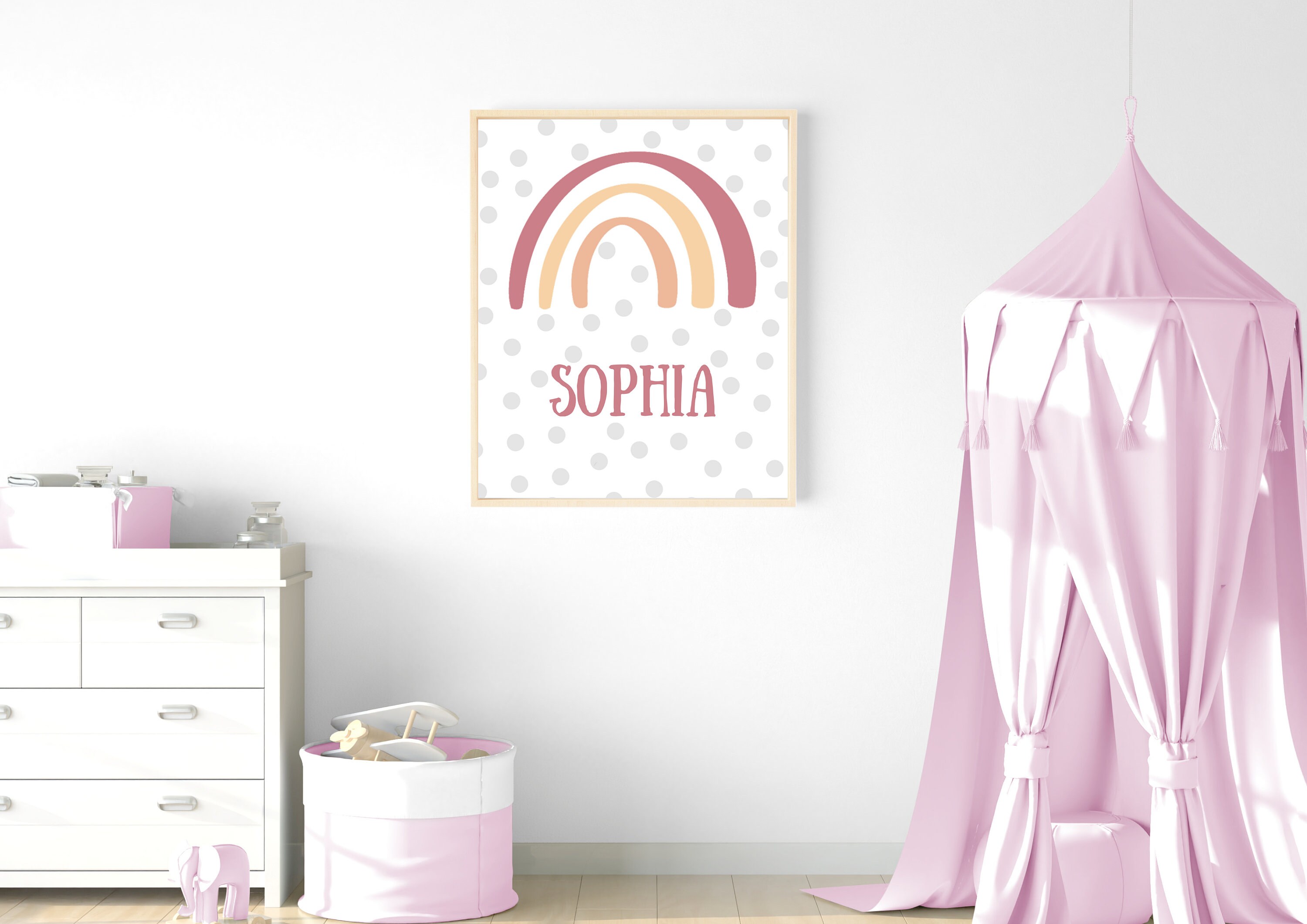 Personalised Children's Bedroom Print Nursery Wall Art Etsy UK