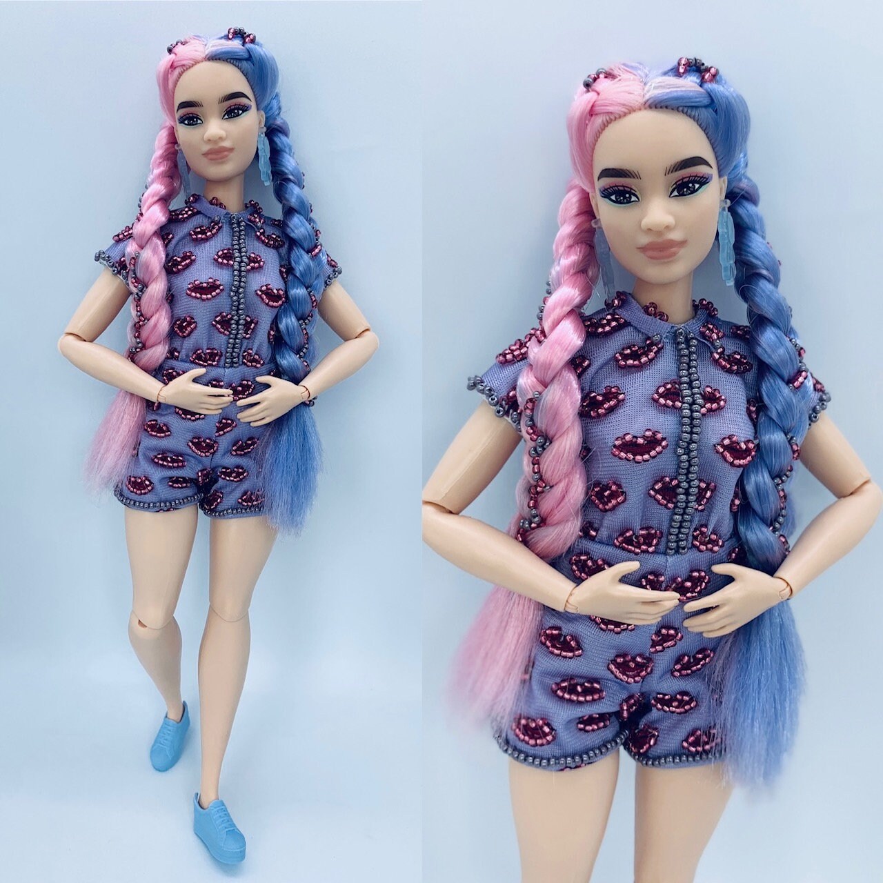 Barbie EXTRA 2 Original Doll Restyled Version | Etsy