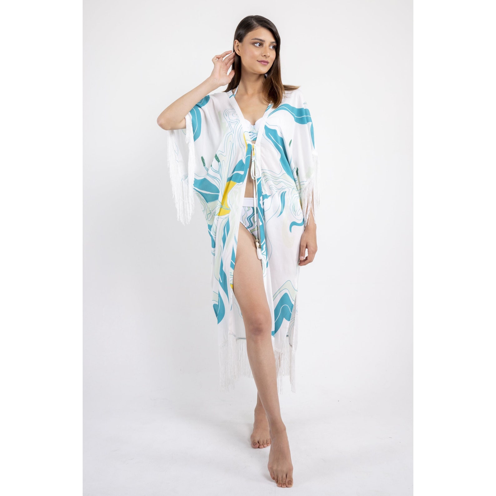 Kimono Bridesmaid Beach Kimono Robes Lounge Wear Beach Etsy