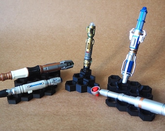 Modular Honeycomb Sonic Display Stands - 3D Printed