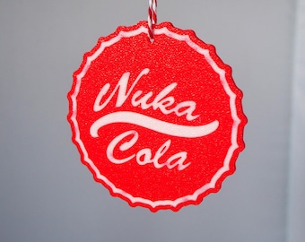 Nuka Cola 3D Printed Christmas Bauble