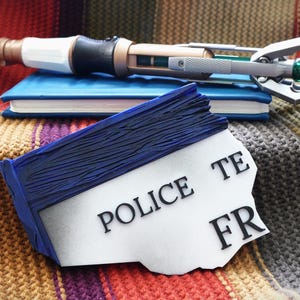 TARDIS Shrapnel - 3D Printed Prop Replica - 11th Doctor Cosplay