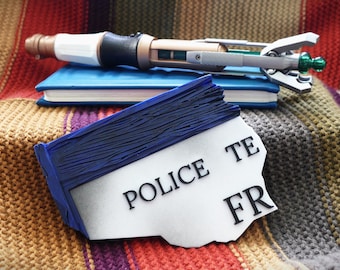 TARDIS Shrapnel - 3D Printed Prop Replica - 11th Doctor Cosplay