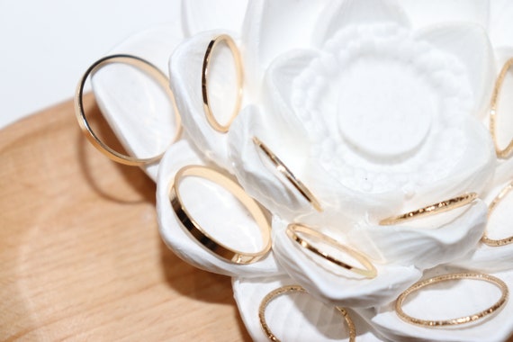 10 Piece Dainty Gold Ring Set Simple Gold Rings Delicate -  Norway