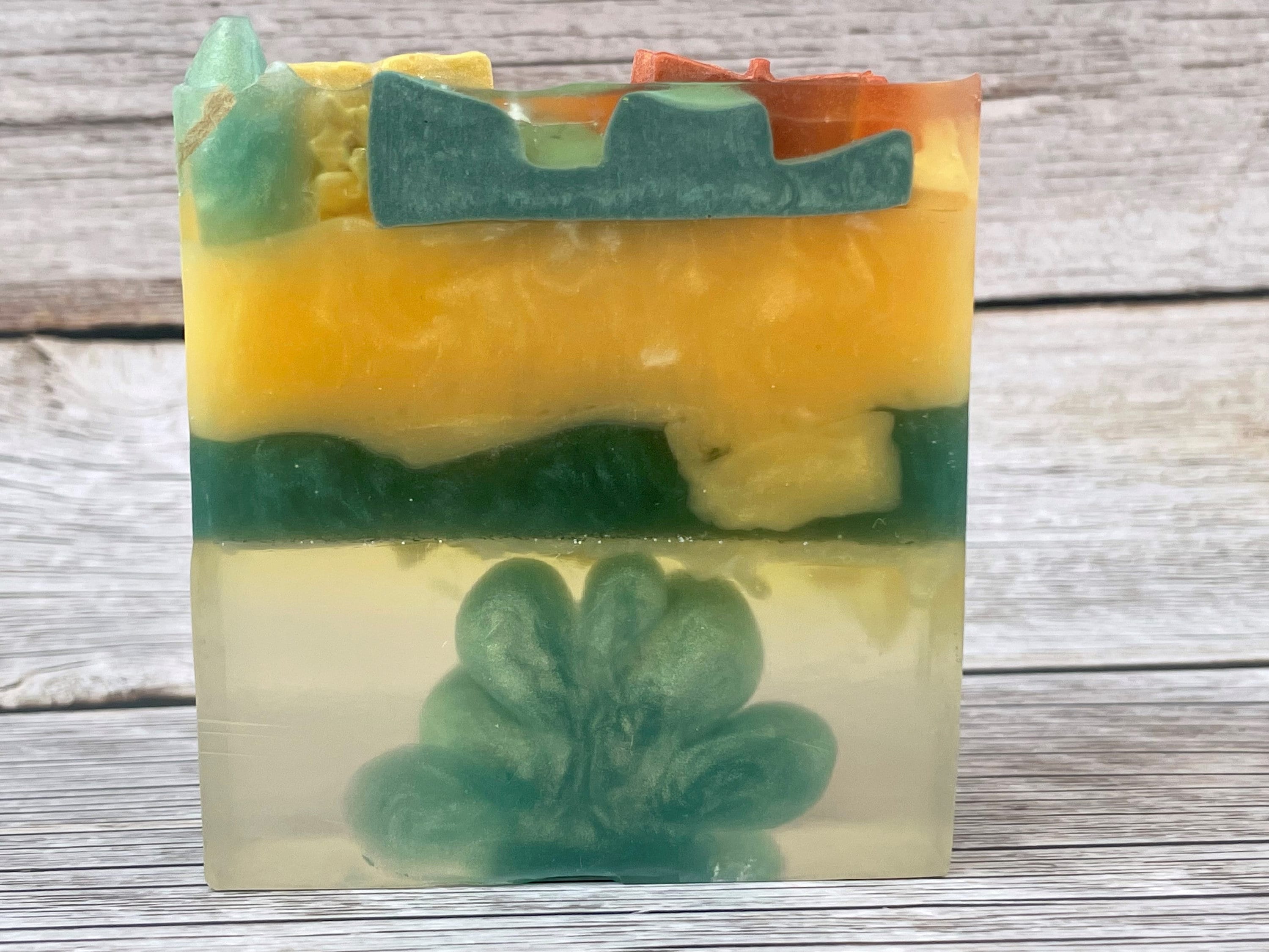 Handcrafted Glycerin Soap With Aloe Vera Artisan Soap Etsy