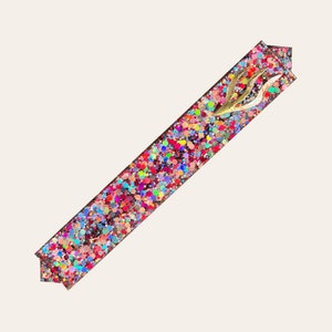 Mezuzah Case- Girl Mezuzah- Mezuzah- Modern Mezuzah- Sparkle Mezuzah- Glitter Mezuzah- Israeli Mezuzah- Handmade Mezuzah - Scroll optional