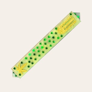 Cannabis Mezuzah- Mezuzah-fodral- Pot Mezuzah- Cannabis-tema Mezuzah- Mary Jane Mezuzah- Israelisk Mezuzah- Handgjord Mezuzah- Handgjord Judaica