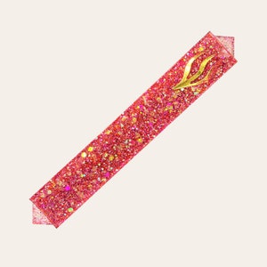 Colorful Mezuzah Case- Sparkle Mezuzah- Kids Mezuzah- Jewish Housewarming- Mezuzah- Handmade Judaica  Mezuzah- Jewish Mesusa- Kids Mezuzah