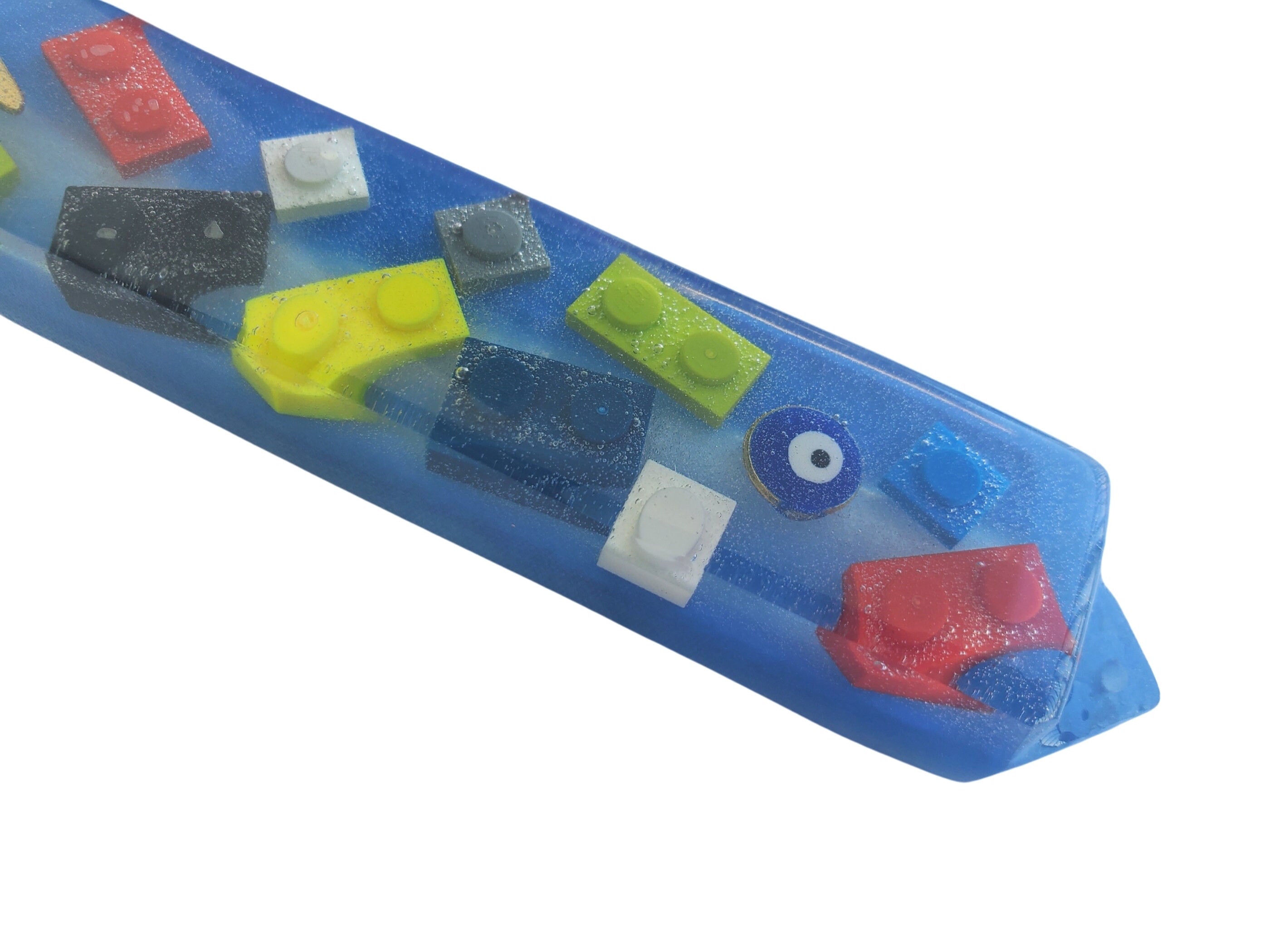 Handmade Mezuzah for Kids Handmade Judaica Epoxy Mezuzah | Etsy