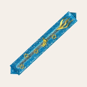 Boys Mezuzah- Mezuzah Case- Kids Mezuzah- Space Theme Mezuzah- Astronaut Mezuzah- Israeli Mezuzah- Handmade Mezuzah- Handmade Israel Judaica