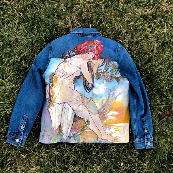 Wearable Art Jacket Etsy