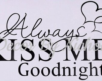 Download Digital Cutting File Valentine Always Kiss Me Goodnight Dxf Wedding Marriage Png Svg Love Digital Art Collectibles Keyforrest Lt