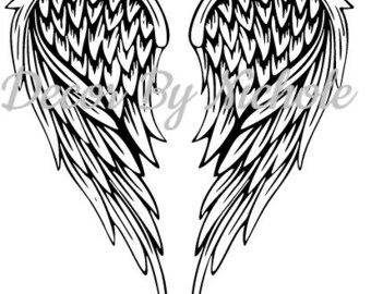 Download Angel Wings Svg Etsy