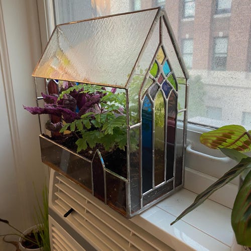 Stained Glass Terrarium