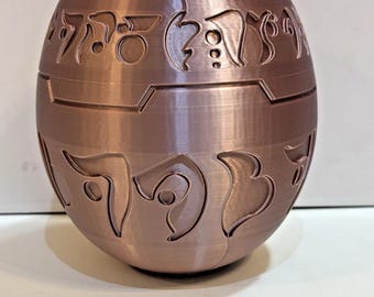 Huevo Orbe Precursor de Jak and Daxter impreso en 3D / 15 cm de altura