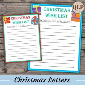 Weihnachtswunschliste zum ausdrucken, Kinder Weihnachtsliste, druckbare Weihnachtsliste für Kinder, Weihnachtsaktivität für Kinder
