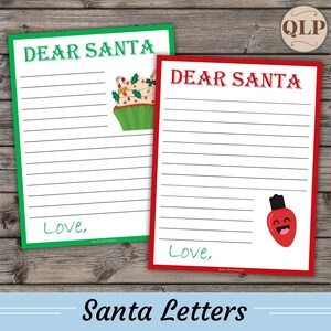 Cartas para imprimir com o querido Papai Noel, Cartas de Natal para crianças para o Papai Noel, Cartas de Natal para crianças para imprimir, Carta para crianças para o Papai Noel