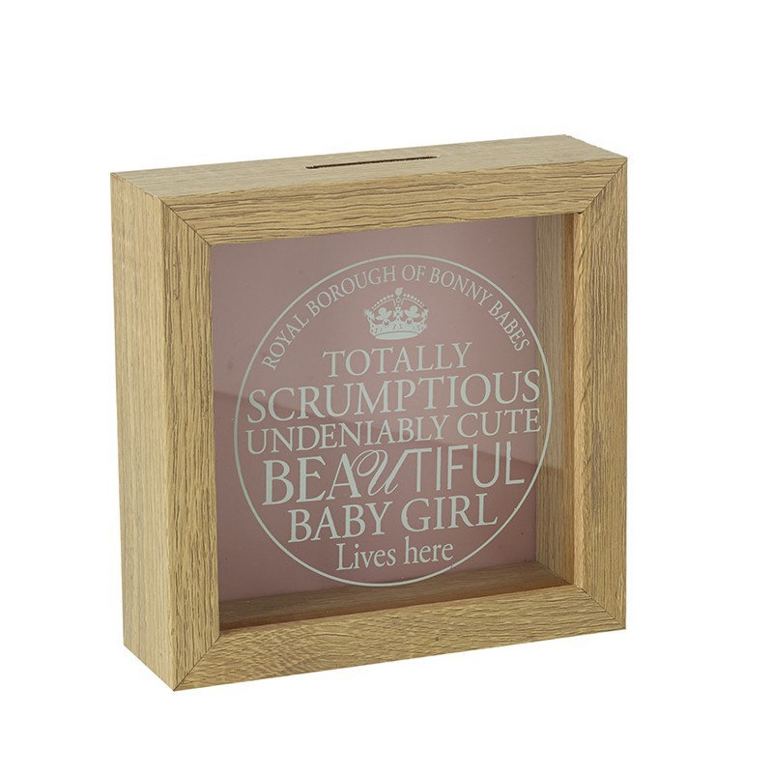 Baby Girl Money Box Birthday Gift New Baby Friendship Etsy