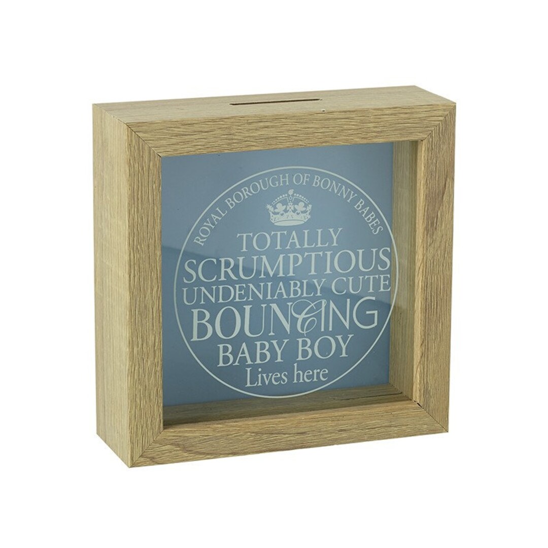 Baby Boy Money Box Birthday Gift New Baby Friendship Etsy UK