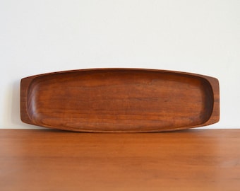 Teak shelf, 1960s, Ståko Sweden, mid-century wooden shelf, teak bowl, teak wood, MCM shelf